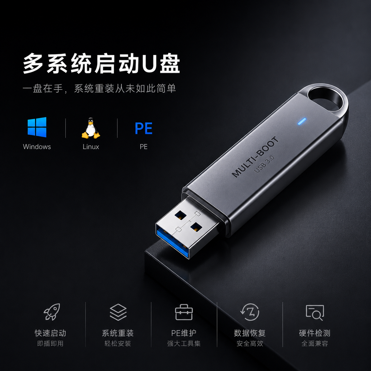 Ventoy多系统启动U盘-达思沃
